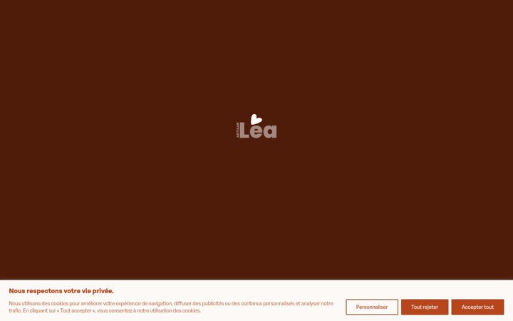 Screenshot of artisanlea.ca