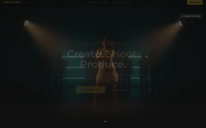 Képernyőkép: artisanostudio.com