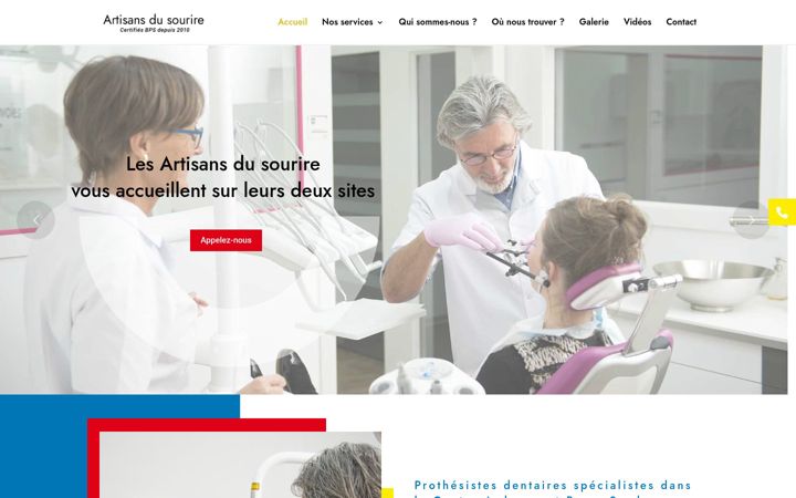 Képernyőkép: artisansdusourire.com