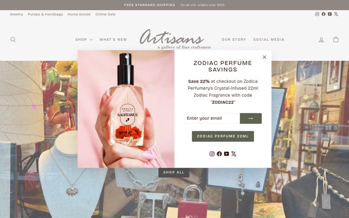 Képernyőkép: artisansindy.com