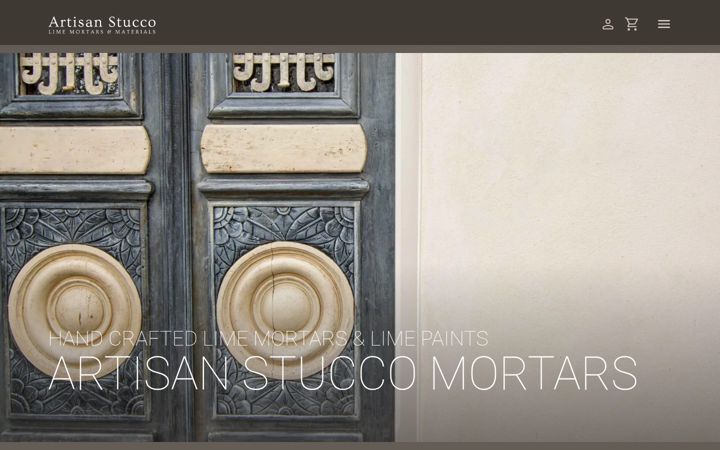 Képernyőkép: artisanstuccomortars.com