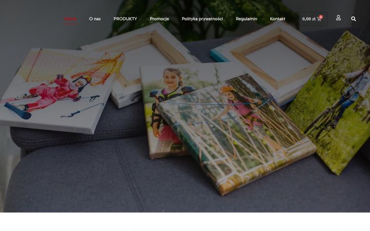 Captură de ecran a artisdruk.pl