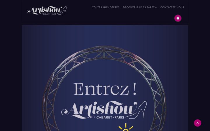 Képernyőkép: artishowcabaret.com