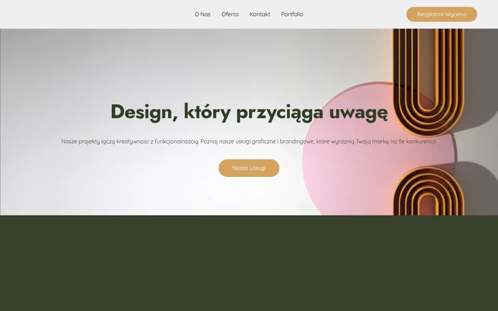 Snímek obrazovky artisma-studio.pl