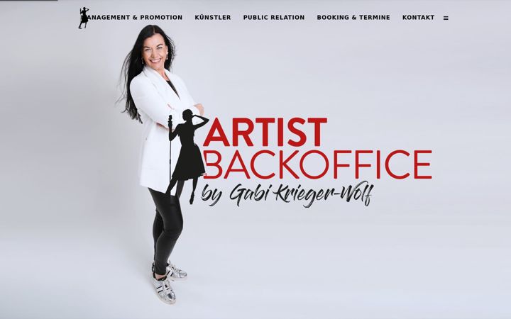 Screenshot ta' artist-backoffice.info