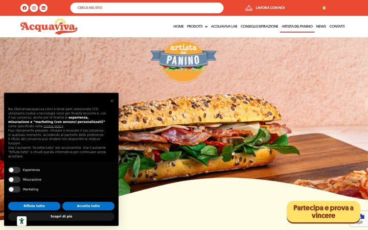 Zrzut ekranu artistadelpanino.com
