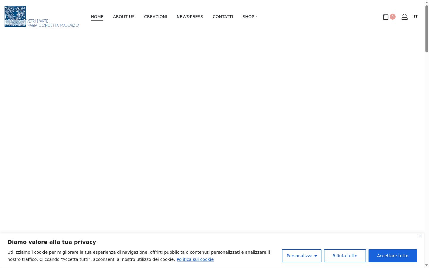 Screenshot des Einwilligungsbanners vor jeglicher Interaktion