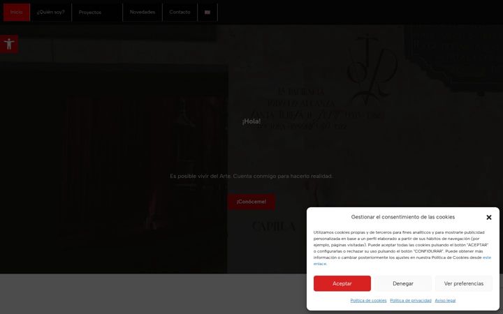 Képernyőkép: artistagarcia.com