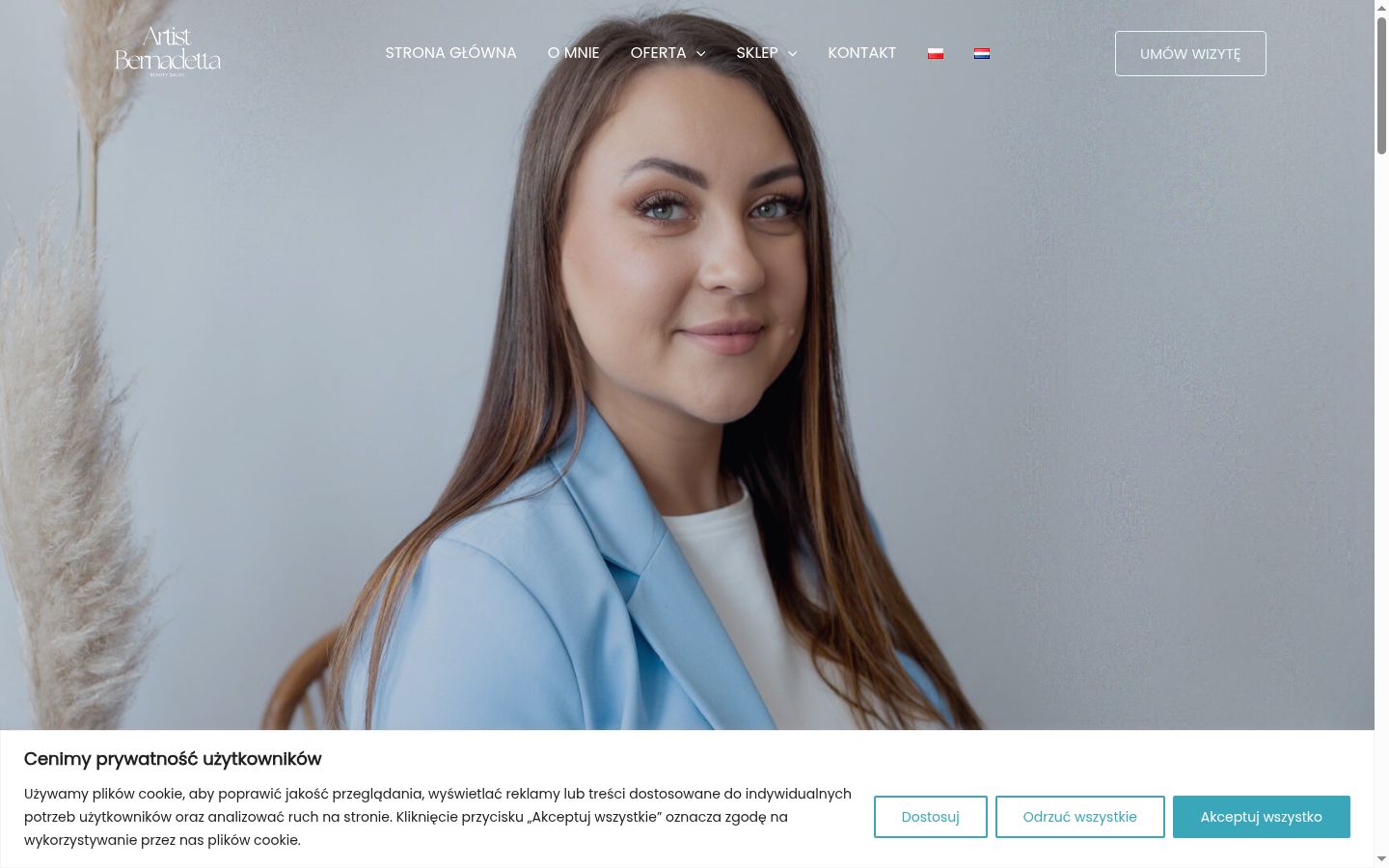 Snímka obrazovky banera súhlasu zobrazeného pred akoukoľvek interakciou