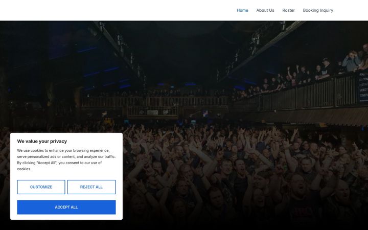 Zrzut ekranu artistcoalitiongroup.de
