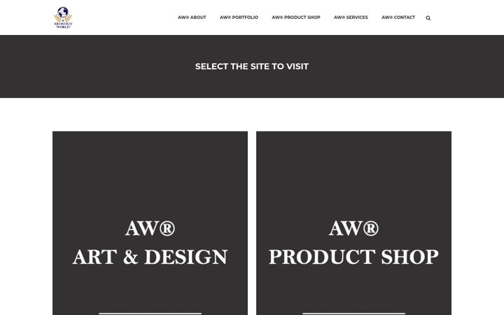Screenshot ta' artisticoworld.com