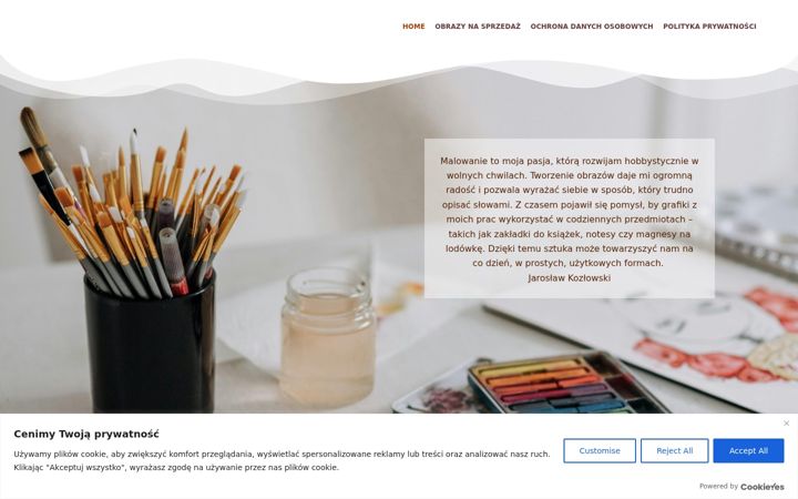 Screenshot of artistictouch.eu