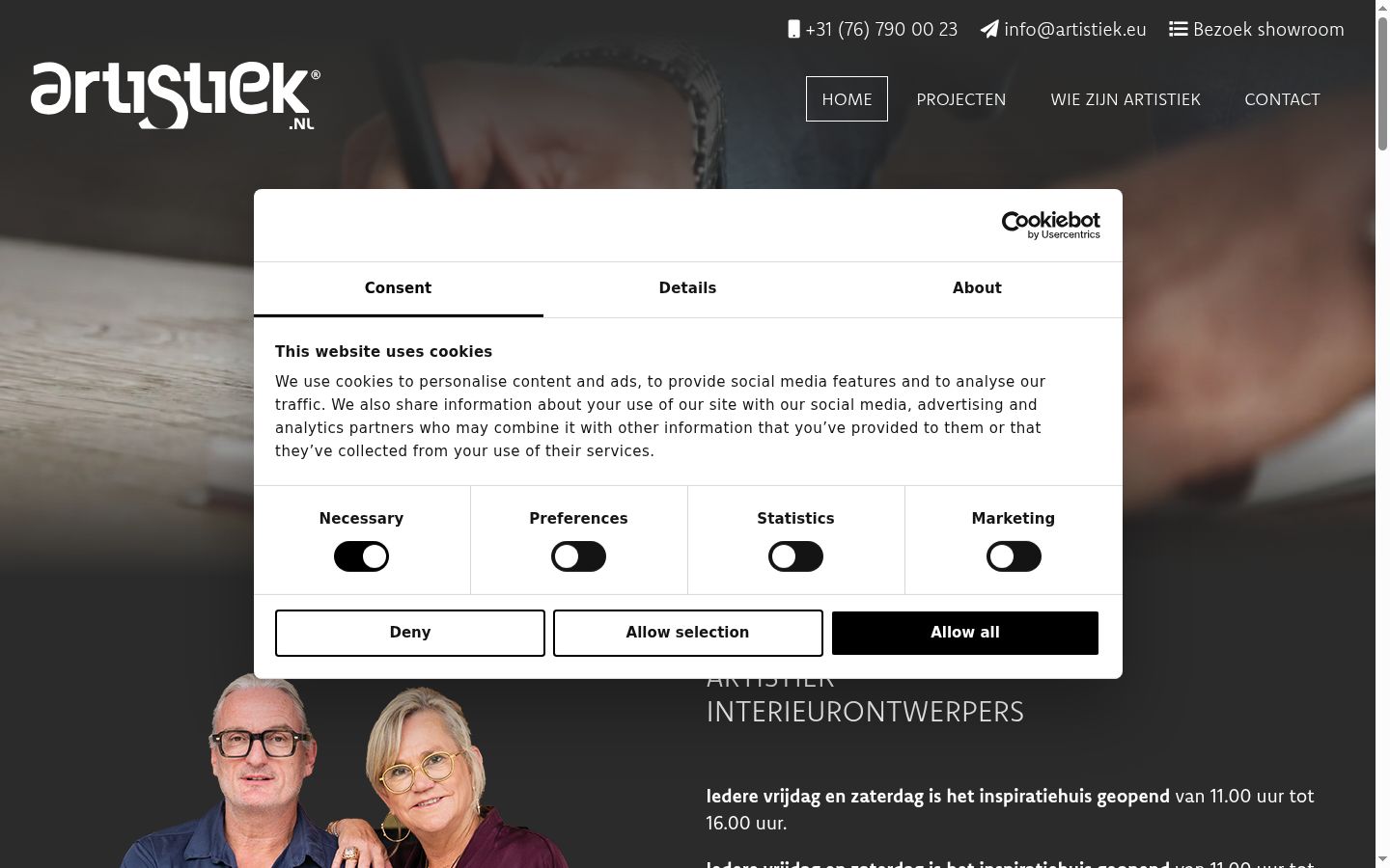 Skjámynd af samþykkisborðanum eins og hann birtist áður en nokkur samskipti fóru fram