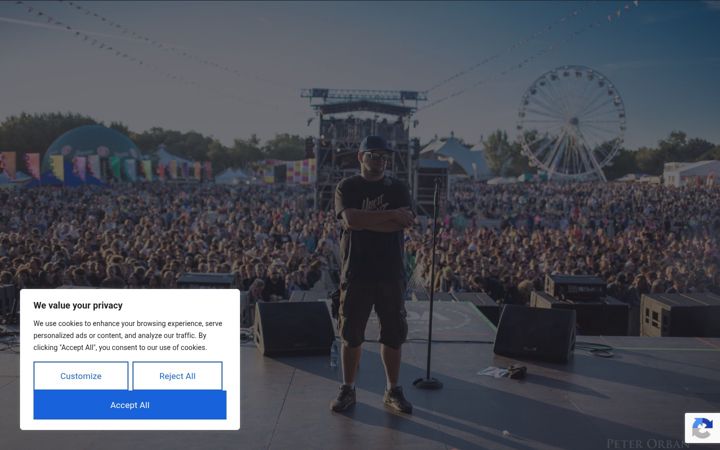 Screenshot stránky artisto.hu