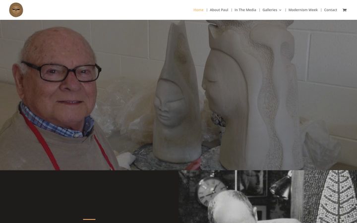 Screenshot ta' artistpaulbellardo.com