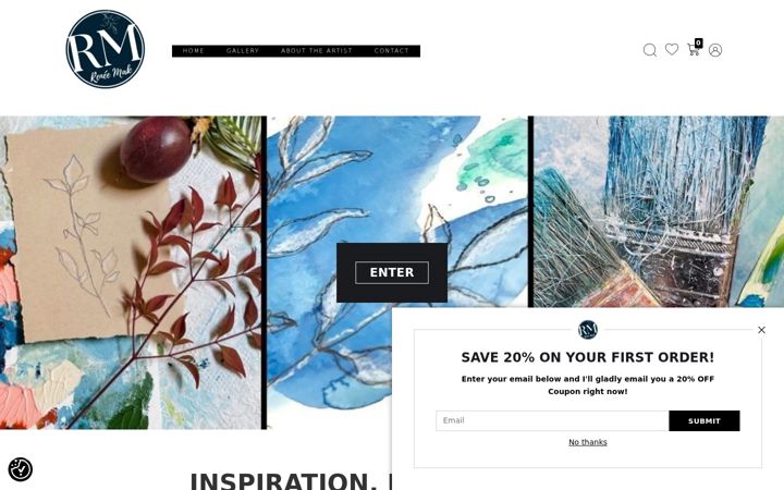 Screenshot ta' artistreneemak.com