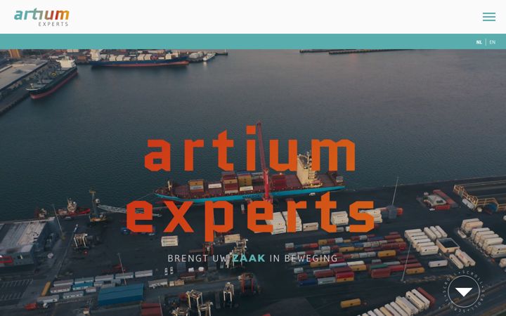 Screenshot of artiumexperts.nl