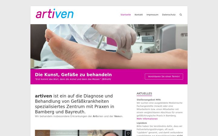 Zrzut ekranu artiven.online