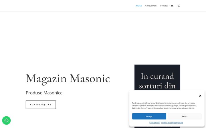 Screenshot of artizanimasoni.ro