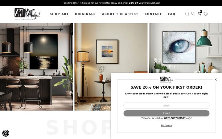 Screenshot of artkatalyst.com