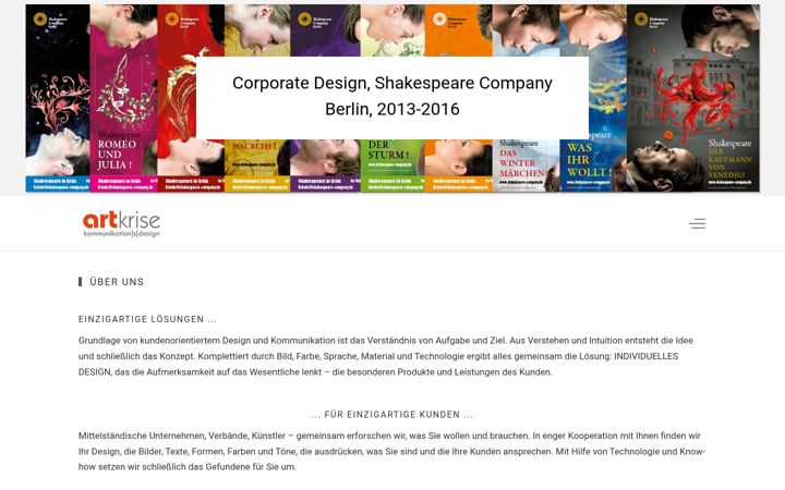 Screenshot of artkrise.de