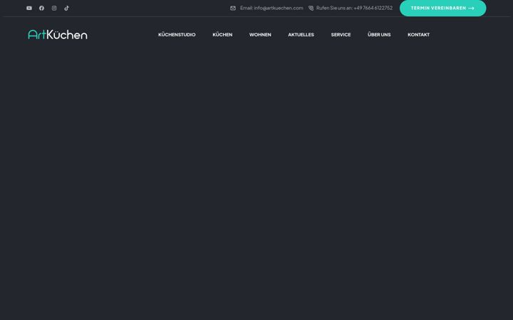 Screenshot von artkuechen.com