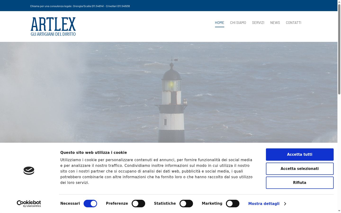 Screenshot tal-banner tal-kunsens muri qabel kwalunkwe interazzjoni