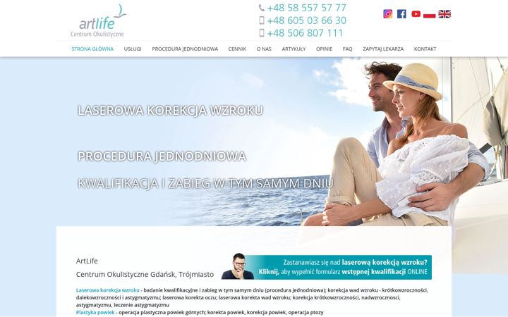 Captura de ecrã de artlife.com.pl
