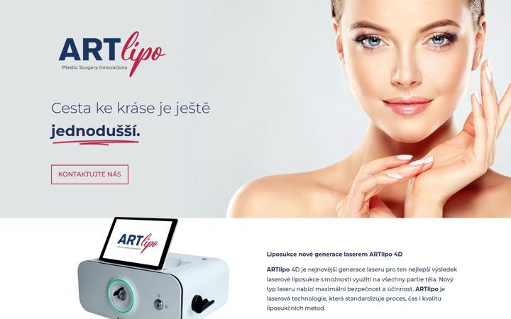 Screenshot of artlipo.cz