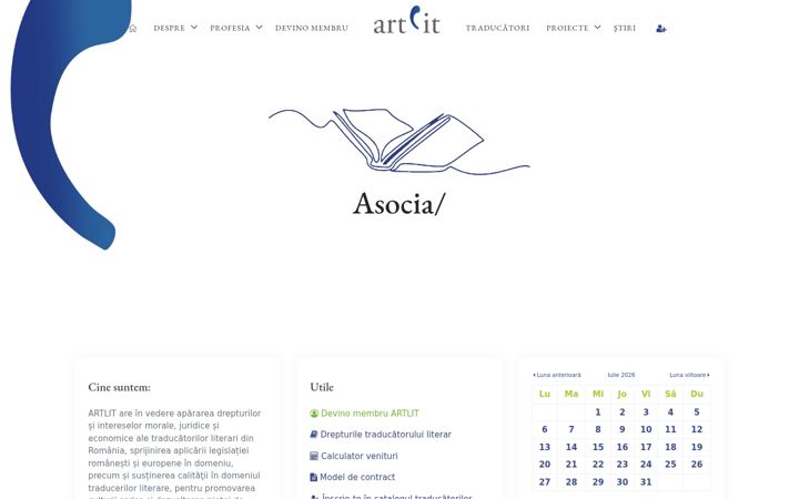 Kuvakaappaus sivustosta artlit.ro