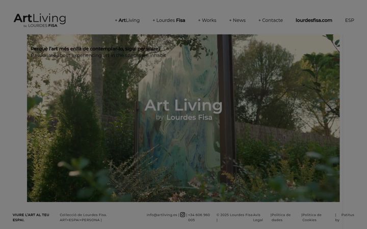 Screenshot of artliving.es
