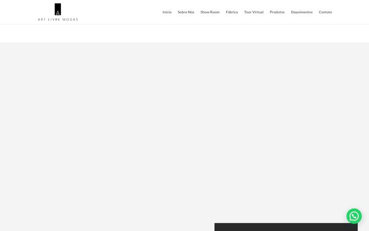Screenshot of artlivremodas.com.br