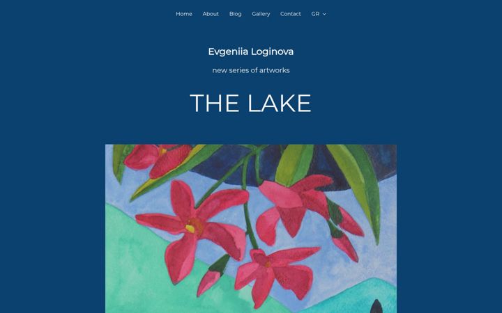 Snímek obrazovky artloginova.com