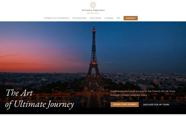 Képernyőkép: artluxuryexperience.com