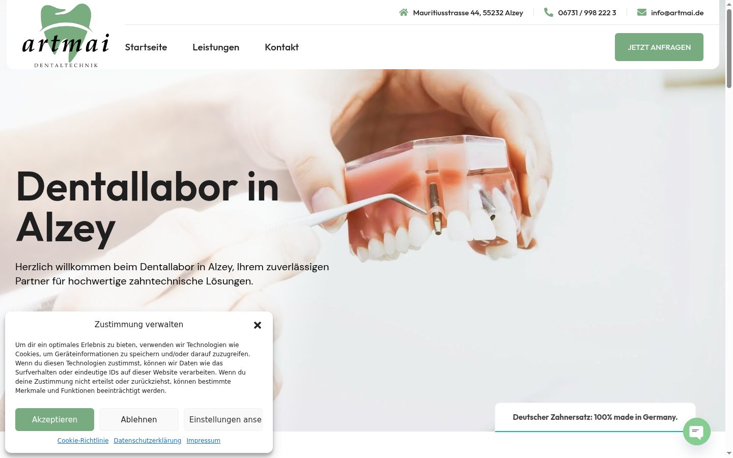 Sutikimo reklamjuostės, rodytos prieš bet kokią sąveiką, ekrano kopija