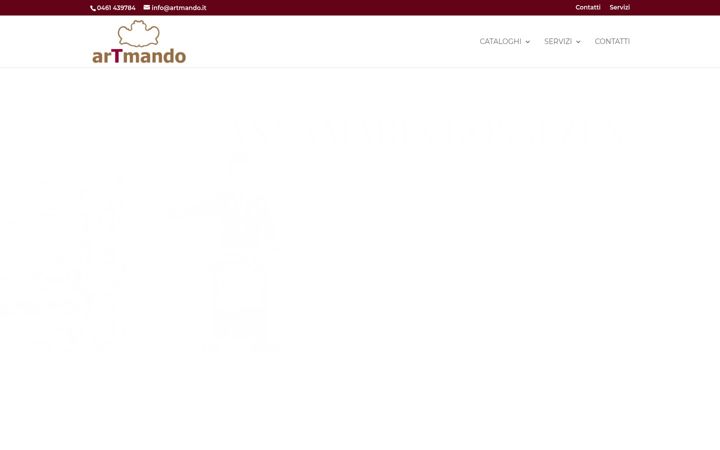 Screenshot stránky artmando.it