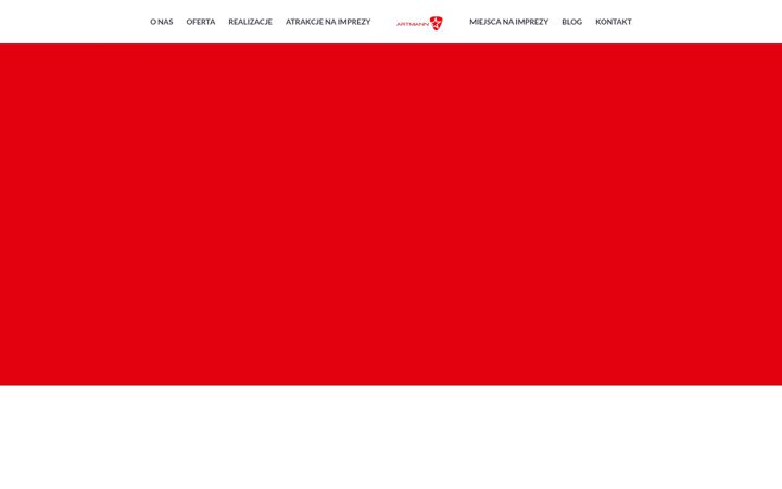 Screenshot stránky artmann.pl
