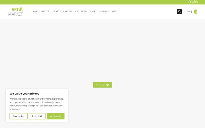 Screenshot of artmarket.az