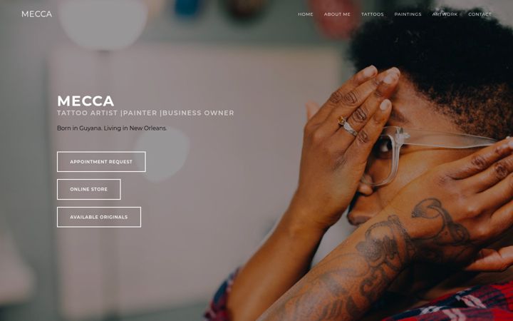 Screenshot of artmecha.com