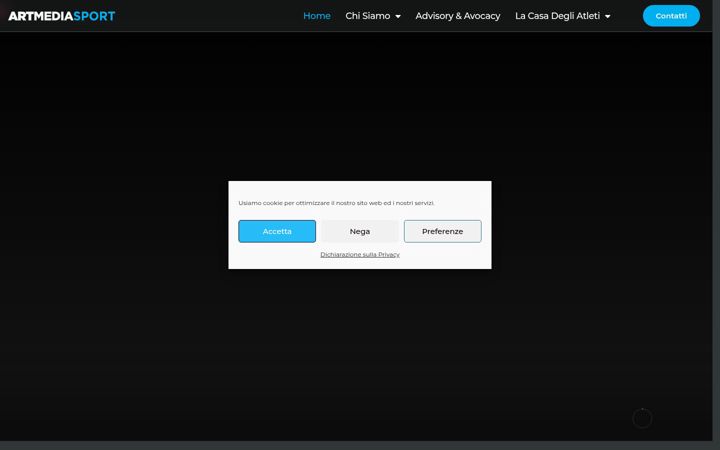 Screenshot ta' artmediasport.it