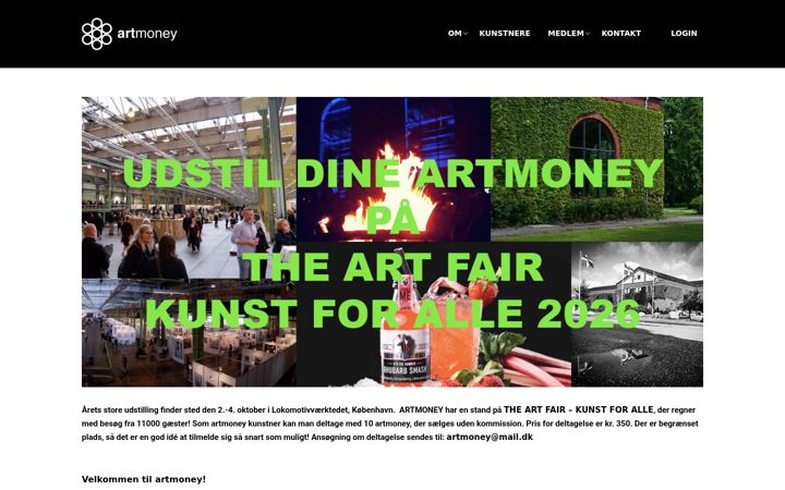 Screenshot of artmoney.dk
