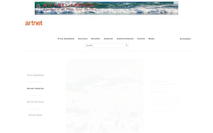 Screenshot of artnet.de