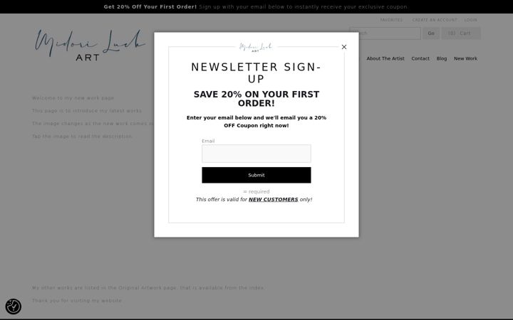 Screenshot of artnomadsindesert.com
