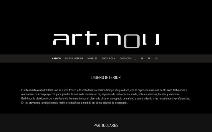 Screenshot of artnou.design
