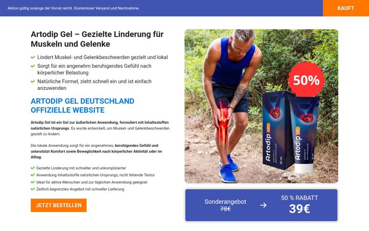 Screenshot of artodipgeldeutschland.com