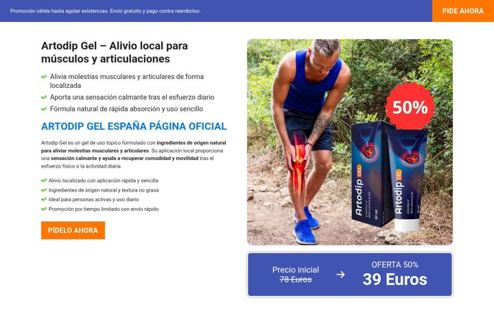 Screenshot of artodipgelespana.com