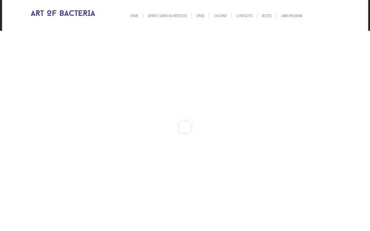 Snimka zaslona za artofbacteria.it