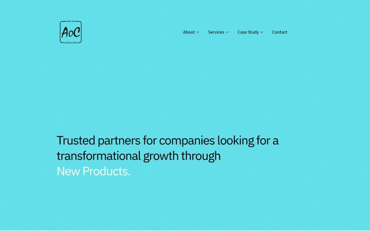 Screenshot of artofconsulting.in