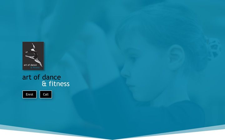 Екранна снимка на artofdanceandfitness.co.uk