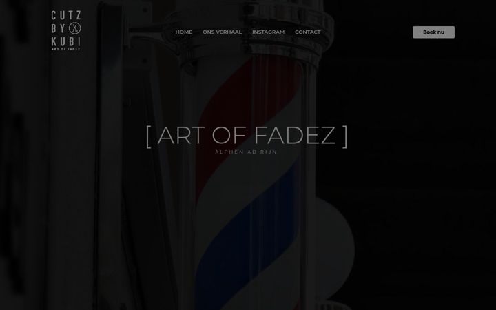 Screenshot of artoffadez.nl
